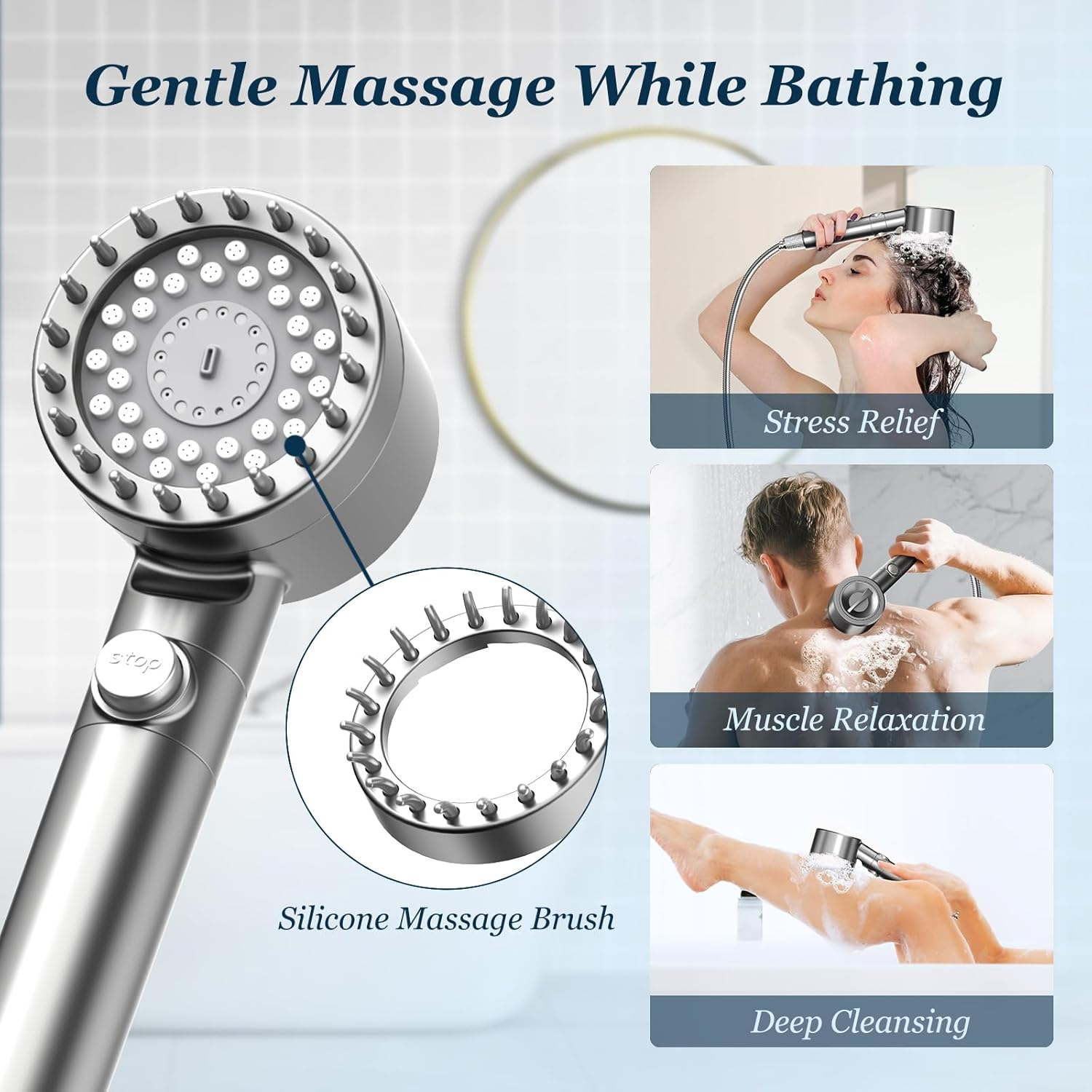 THE FILTERED SHOWERHEAD